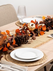 Scottish Everlastings Ltd Brown Artificial Autumn Garland - Image 1 of 3