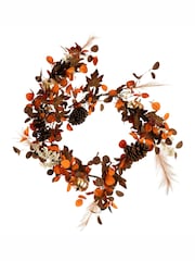 Scottish Everlastings Ltd Brown Artificial Autumn Garland - Image 2 of 3