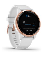 Garmin vívoactive® White/Rose Gold 4S GPS Smartwatch - Image 14 of 16