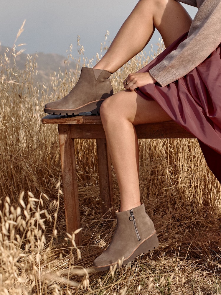Vionic Hazal Suede Ankle Boots - Image 2 of 10
