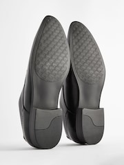Black Standard Fit Derby Lace-Up Shoes - Image 7 of 7