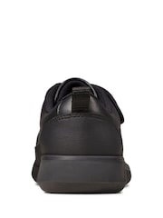 Clarks Black Multi Fit Leather Scape Flare Kids Shoes - Image 5 of 7