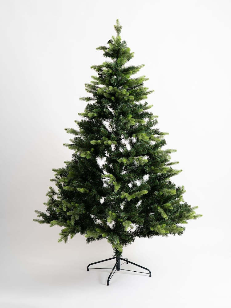 Scottish Everlastings Ltd Green Artificial Mixed Branch Christmas Tree - Image 2 of 3