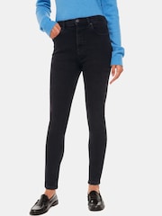 Whistles Black Sculpt Skinny Jeans - Image 4 of 5