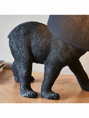 Gallery Home Boris Bear Black Table Lamp - Image 3 of 4