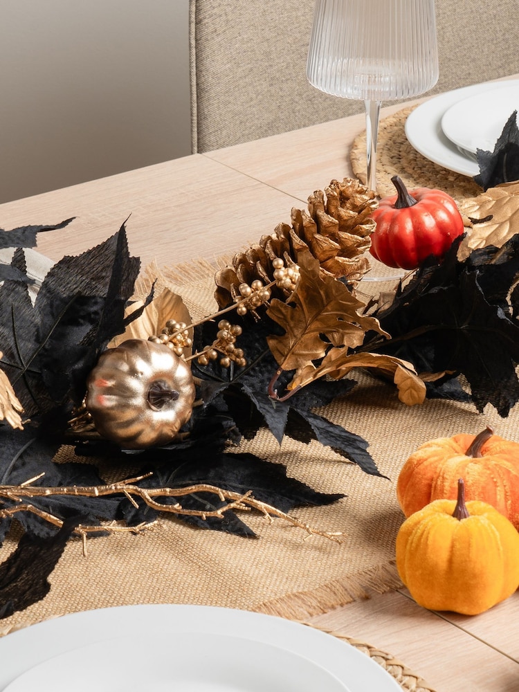 Scottish Everlastings Ltd Black Artificial Halloween Garland - Image 3 of 3 Scottish Everlastings Ltd Black Artificial Halloween Garland - Image 3 of 3
