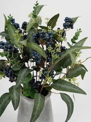 Scottish Everlastings Ltd Green Eucalyptus & Berry Arrangement in Vase - Image 3 of 3