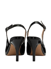 Ravel Black Slingback Stiletto Court Shoes - Image 3 of 4