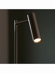 Gallery Home Silver Reader Satin Nickel Floor Lamp - Image 4 of 7