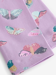 Rosafarbener Schmetterling - Leggings mit Print (3–16 J.) - Bild 6 von 6