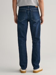 Azul oscuro usado - Gant Vaqueros Regular Fit - Imagen 2 de 5