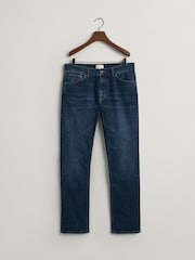 Azul oscuro usado - Gant Vaqueros Regular Fit - Imagen 5 de 5