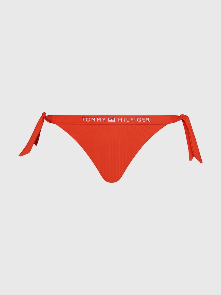 Tommy Hilfiger Orange Side Tie Bikini Briefs - Image 4 of 4