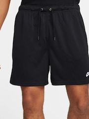 Nike Black Club Mesh Flow Shorts - Image 2 of 7
