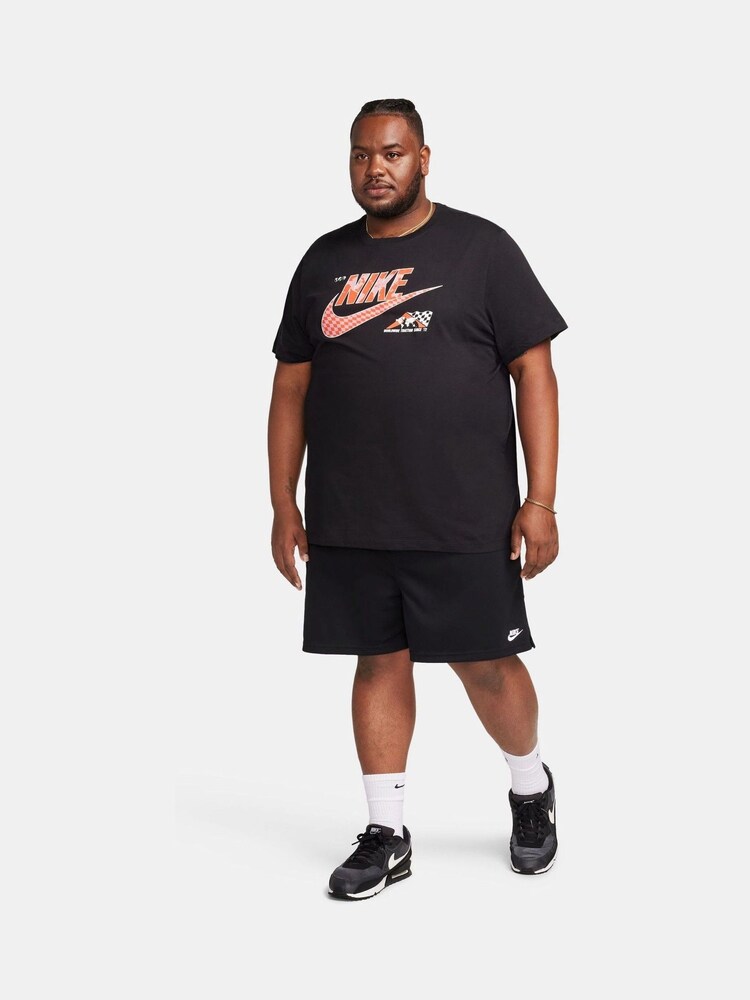 Nike Black Club Mesh Flow Shorts - Image 7 of 7