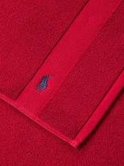 Ralph Lauren Red 2000 Polo Player Bath Mat - Image 2 of 2