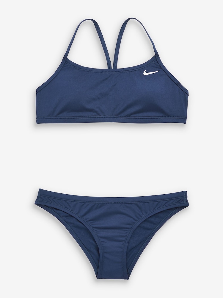 Nike Navy Racerback Bikini Set - Image 6 of 6