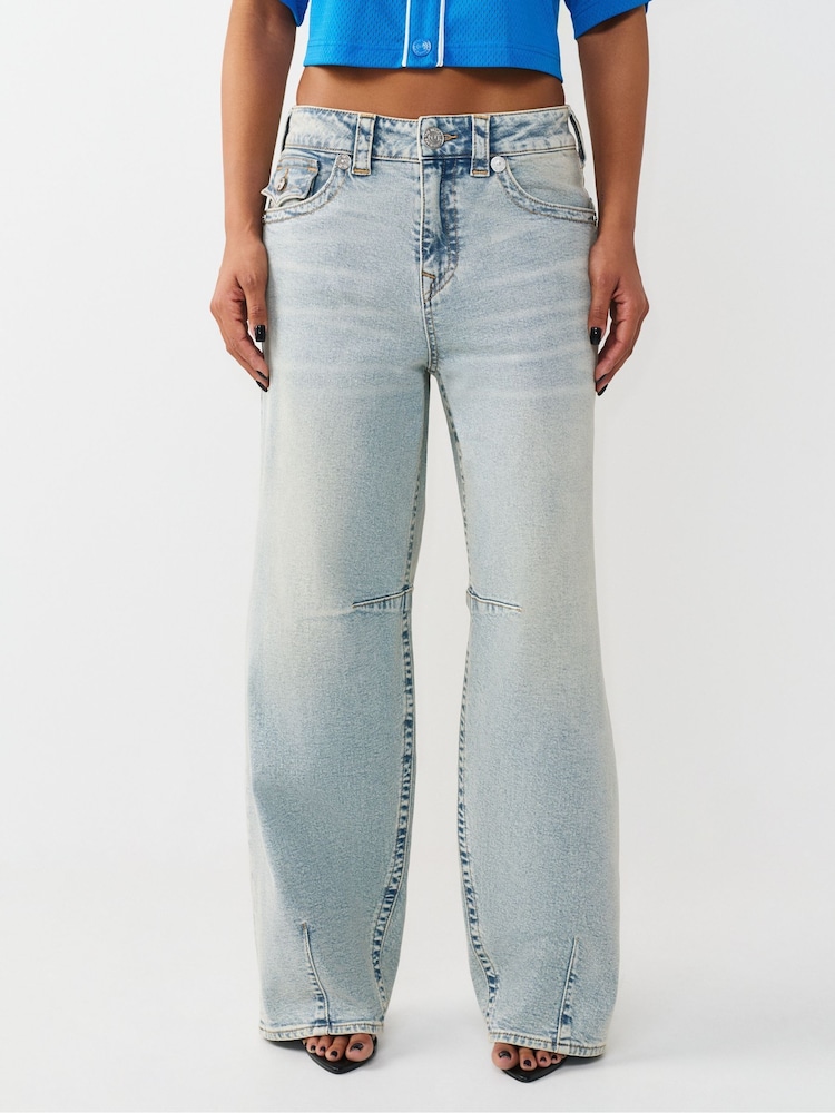 True Religion Bailey Barrel Flap Hose - Bild 1 von 5