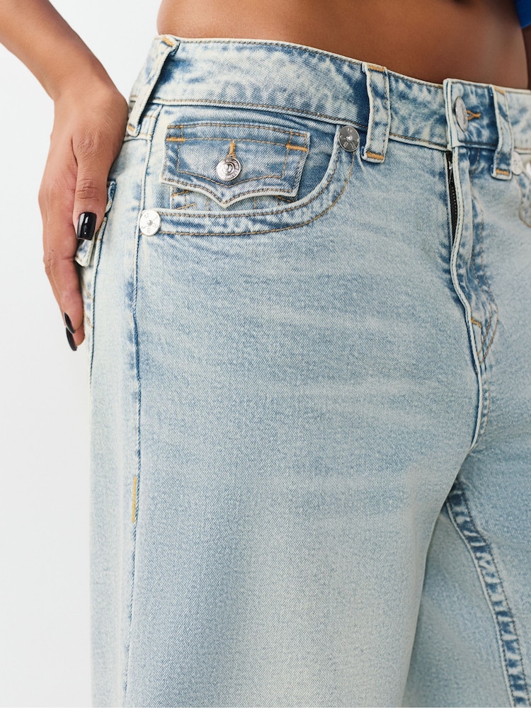 True Religion Bailey Barrel Flap Hose - Bild 5 von 5