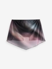 Multi Mesh Bandeau Scarf Top - Image 5 of 5