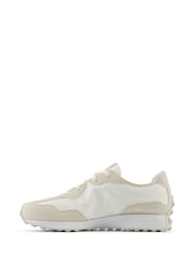 New Balance Cream/White Kids 327 Trainers - Image 2 of 5