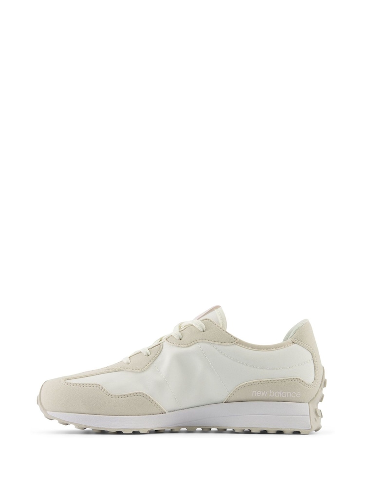 New Balance Cream/White Kids 327 Trainers - Image 2 of 5