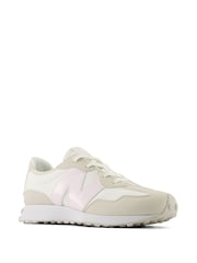 New Balance Cream/White Kids 327 Trainers - Image 3 of 5