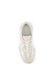 New Balance Cream/White Kids 327 Trainers - Image 5 of 5