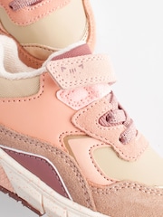 Neutral/Pink - Robuste Sneaker mit elastischen Schnürsenkeln - Bild 5 von 7