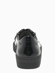 Gabor Wisdom Black Patent Sport Casual Trainers - Image 6 of 6