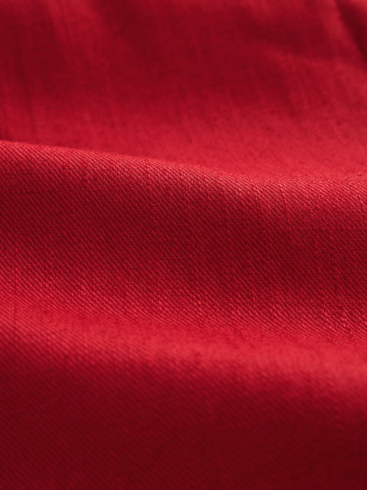 Red Linen Blazer - Image 6 of 6