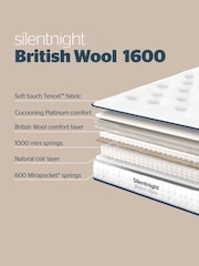 Silentnight Wool Naturals Pocket 1600 Mattress - Image 2 of 4