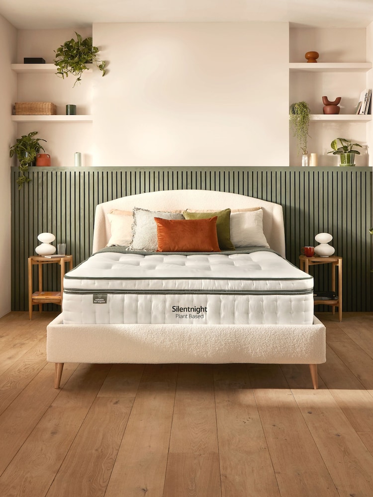 Silentnight White Plant Naturals Pocket 1800 Mattress - Image 1 of 4