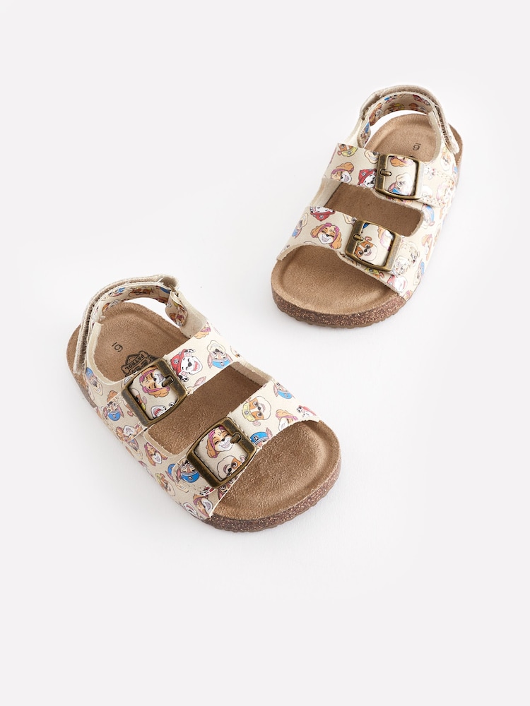 Kamnita paw patrulja - Paw Patrol kameno siva Double Buckle Cushioned vložek za čevlje Corkbed sandali - Slika 1 iz 6 Kamnita paw patrulja - Paw Patrol kameno siva Double Buckle Cushioned vložek za čevlje Corkbed sandali - Slika 1 iz 6
