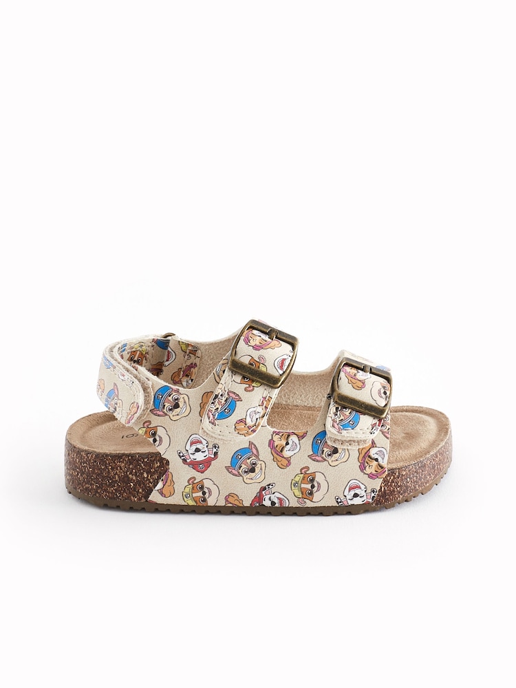 Kamnita paw patrulja - Paw Patrol kameno siva Double Buckle Cushioned vložek za čevlje Corkbed sandali - Slika 2 iz 6 Kamnita paw patrulja - Paw Patrol kameno siva Double Buckle Cushioned vložek za čevlje Corkbed sandali - Slika 2 iz 6