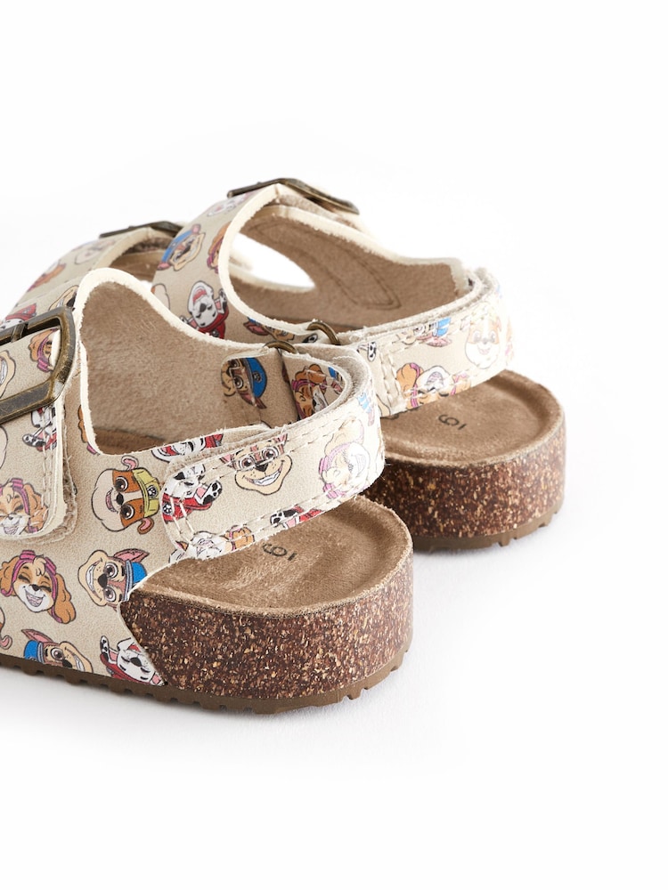 Kamnita paw patrulja - Paw Patrol kameno siva Double Buckle Cushioned vložek za čevlje Corkbed sandali - Slika 6 iz 6 Kamnita paw patrulja - Paw Patrol kameno siva Double Buckle Cushioned vložek za čevlje Corkbed sandali - Slika 6 iz 6