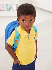 JoJo Maman Bébé Blue Dinosaur Character Backpack - Image 2 of 4