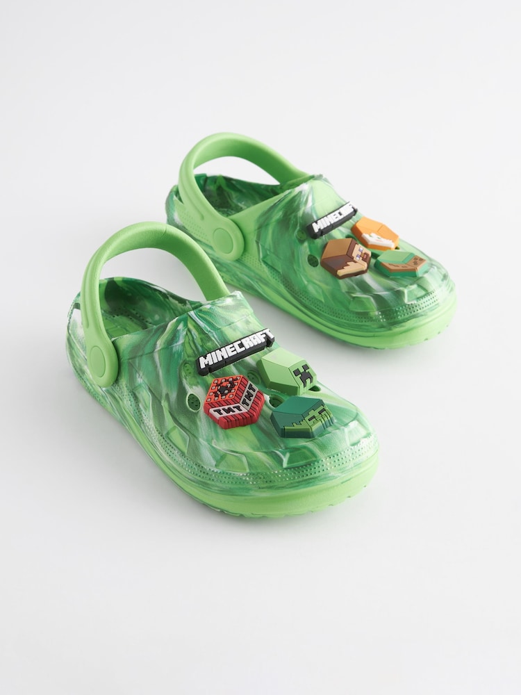 Green Marble Minecraft Clogs - Image 4 of 8