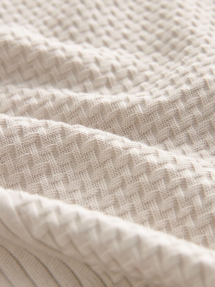 Neutral Textured Block Polo Shirt - Image 8 of 8