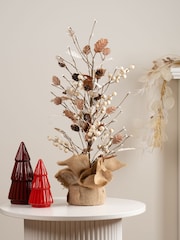 Scottish Everlastings Ltd Green Artificial Holly Tree - Image 1 of 3