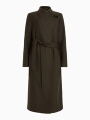 AllSaints Green Riley Coat - Image 7 of 7