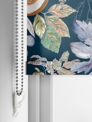 River Blue Roche Made to Measure Blackout Roller Blind - Image 5 of 6