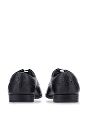 Start-Rite Pri Brogue Lace-up Black Leather School Shoes F & G Fit - Image 3 of 6