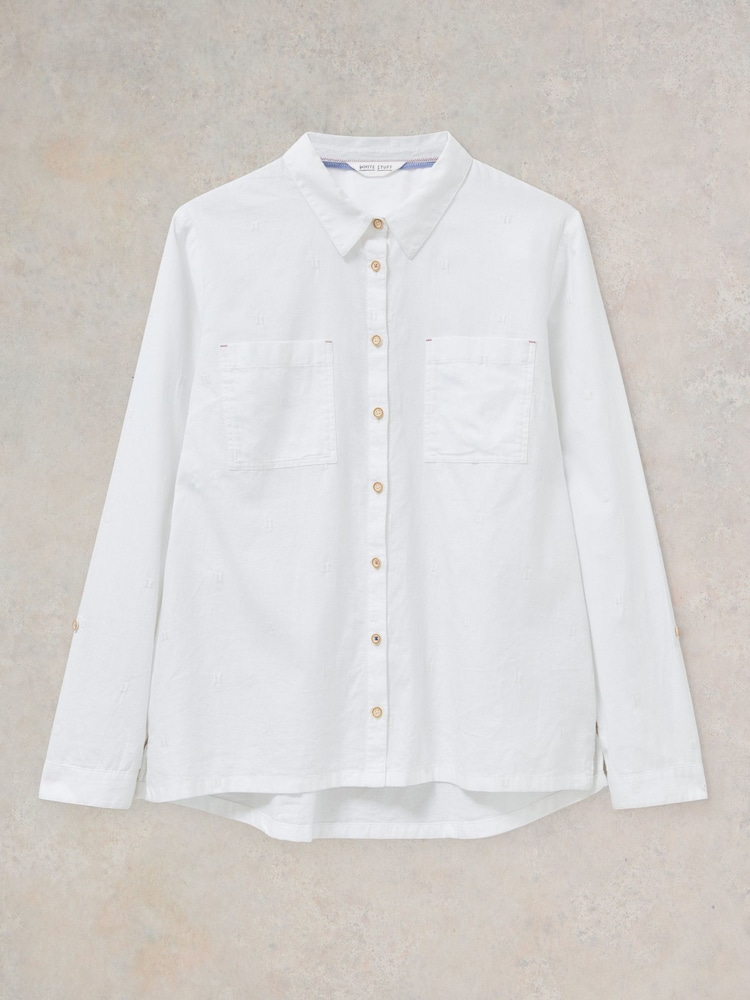 White Stuff White Sophie Shirt - Image 4 of 6