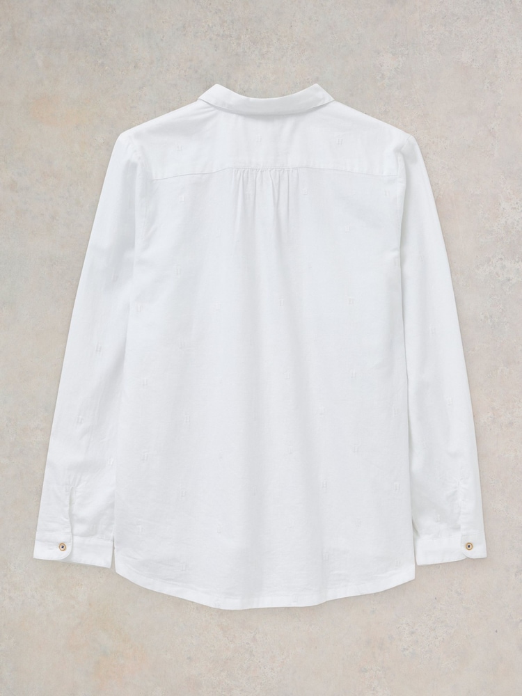 White Stuff White Sophie Shirt - Image 5 of 6