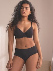 Black DD+ Forever Lite Smoothing Bra - Image 2 of 7