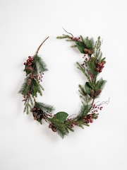 Scottish Everlastings Ltd Green Classic Christmas Garland - Image 2 of 3