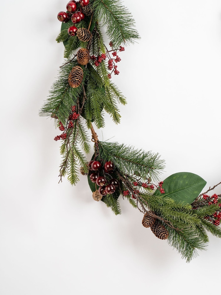 Scottish Everlastings Ltd Green Classic Christmas Garland - Image 3 of 3 Scottish Everlastings Ltd Green Classic Christmas Garland - Image 3 of 3