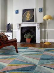 Asiatic Rugs Blue Sketch Rug - Image 1 of 3