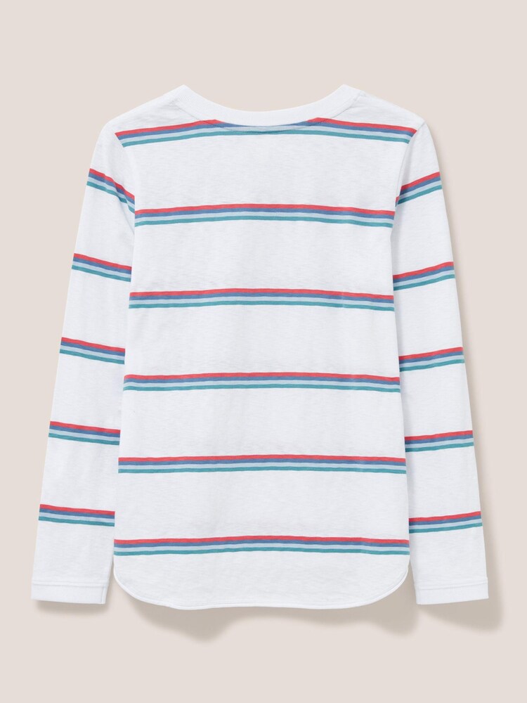 T-shirt White Stuff Cassie à rayures - Image 6 de 6